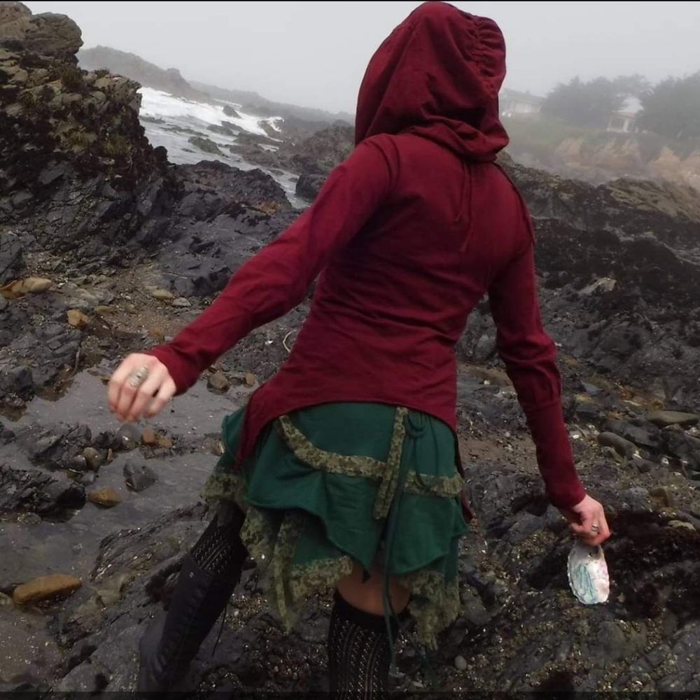Gekko bohotique pointy pixie hoodie